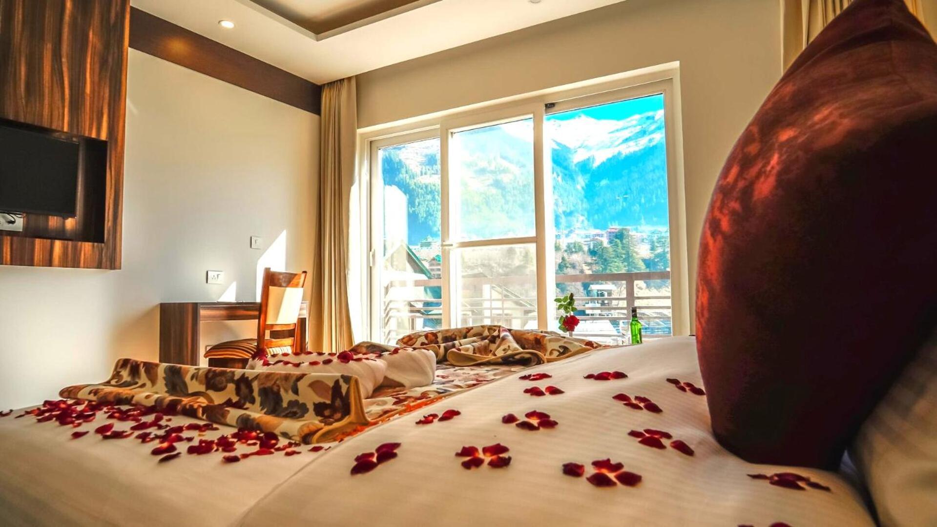 Simsa Heights Manali Hotel Exterior foto